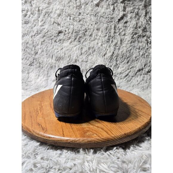 Adidas Youth/Mens Size 6 Predator Edge.3 Firm Ground Soccer Black Blue Cleats - Picture 4 of 8